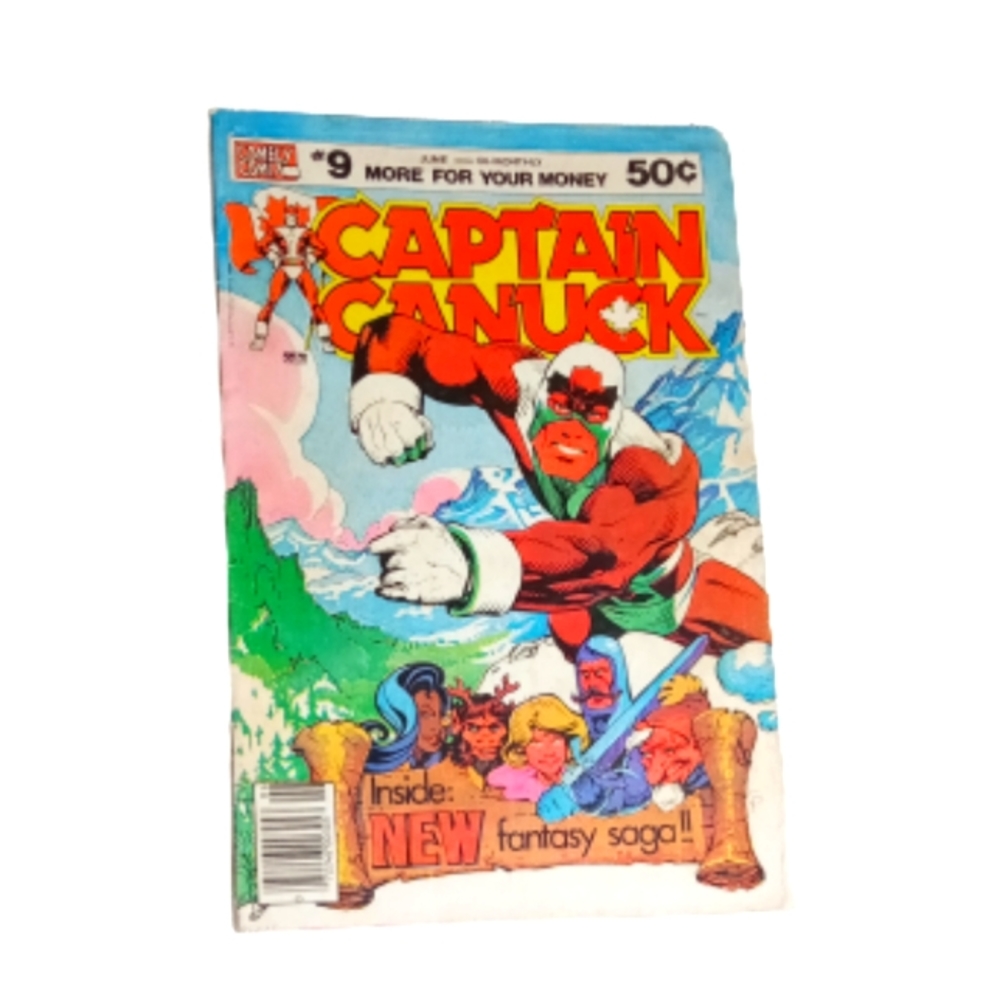 Comely Comic Captain Canuck #9 May 1980